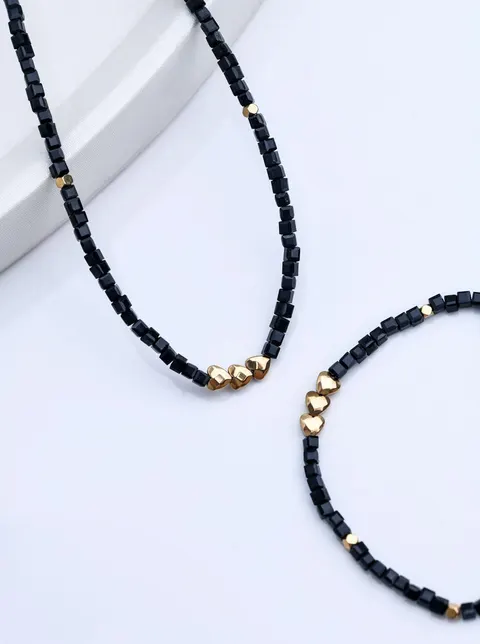 Zestaw Biżuterii Midnight Gold