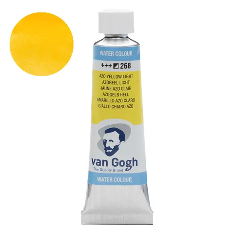 Farba akwarelowa Van Gogh 10 ml - 268 Azo yellow light