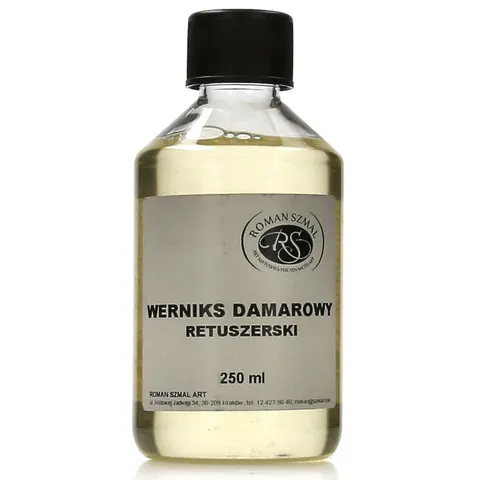 Werniks damarowy retuszerski Szmal 250 ml