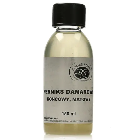 Werniks damarowy końcowy matowy 150 ml Szmal