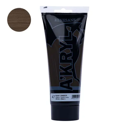 Farba akrylowa 200ml RENESANS umbra nr 47
