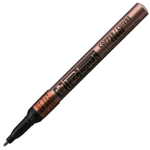 Marker olejny Pen-Touch Sakura - 1 mm Cooper