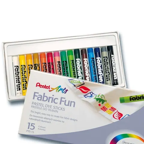 PASTELE DO TKANIN PTS-15 PENTEL