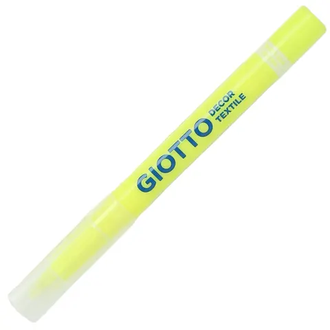 Marker do tkanin Giotto Decor Textile - neon żółty