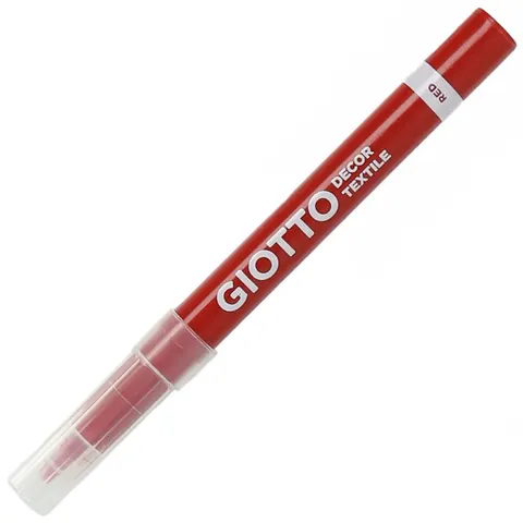 Marker do tkanin Giotto Decor Textile - czerwony