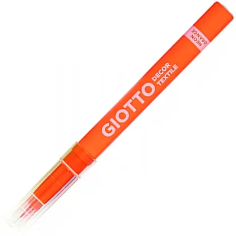 Marker do tkanin Giotto Decor Textile - neon pomarańczowy