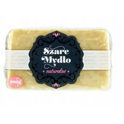 ATTIS Szare mydło w kostce NATURALNE, 200 g