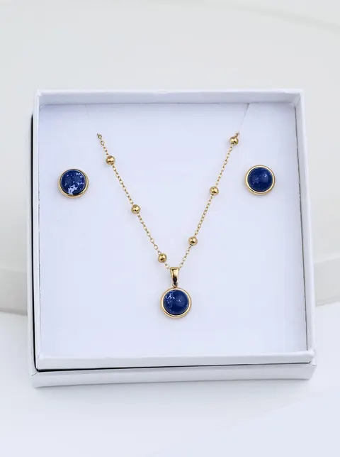 Zestaw Biżuterii Blue Amour