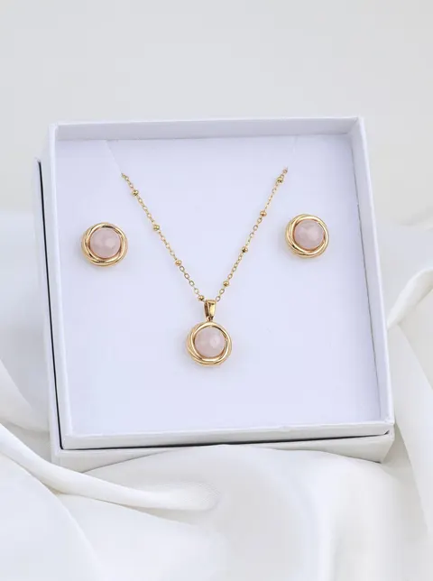 Zestaw Biżuterii Blush Reverie