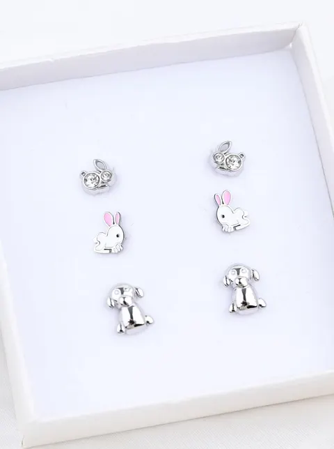 Zestaw kolczyków Bunny Kiss