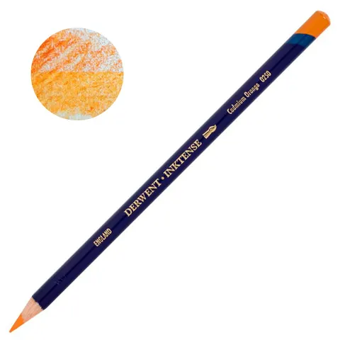 Kredka tuszowa Derwent Inktense - 0250 Cadmium orange
