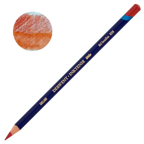 Kredka tuszowa Derwent Inktense - 0310 Mid Vermilion