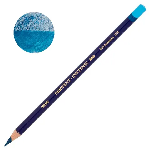 Kredka tuszowa Derwent Inktense - 1210 Dark aquamarine
