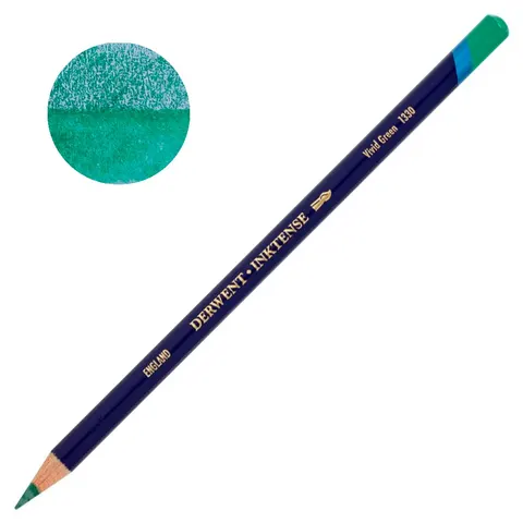 Kredka tuszowa Derwent Inktense - 1330 Vivid green