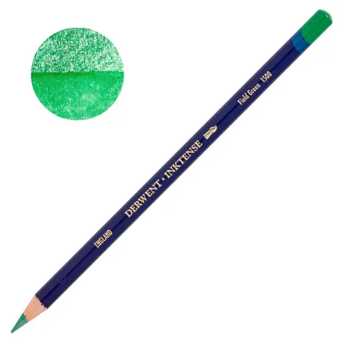 Kredka tuszowa Derwent Inktense - 1500 Field green