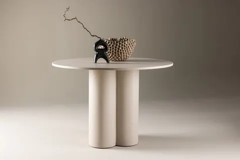 Stół do jadalni Oli 110 cm kolor Beżowy
