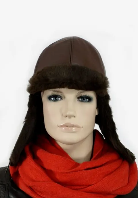 Czapka pilotka GENA GE-L17-BR