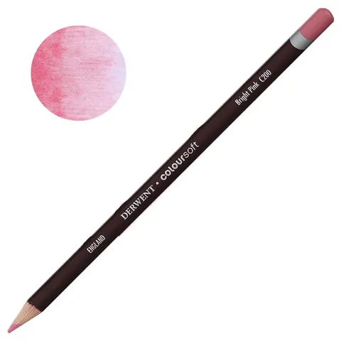 Kredka Derwent Coloursoft - C200 Bright pink