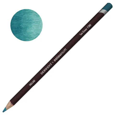 Kredka Derwent Coloursoft - C380 Sea Green