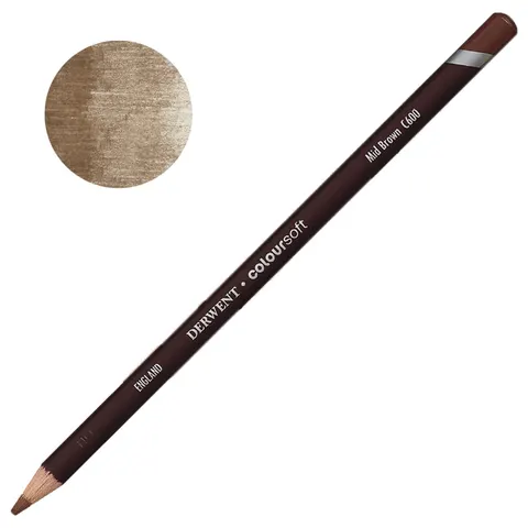 Kredka Derwent Coloursoft - C600 Mid brown