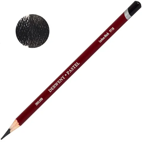 Pastel suchy w kredce Derwent Pastel Pencils - P710 Carbon Black