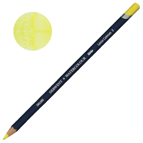 Kredka akwarelowa Derwent Watercolour - 02 Lemon Cadmium