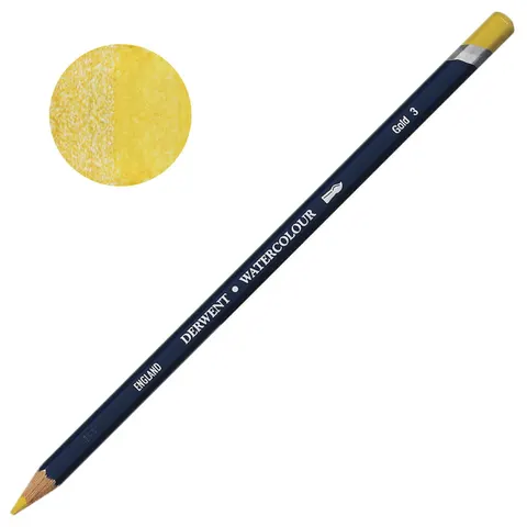 Kredka akwarelowa Derwent Watercolour - 03 Gold