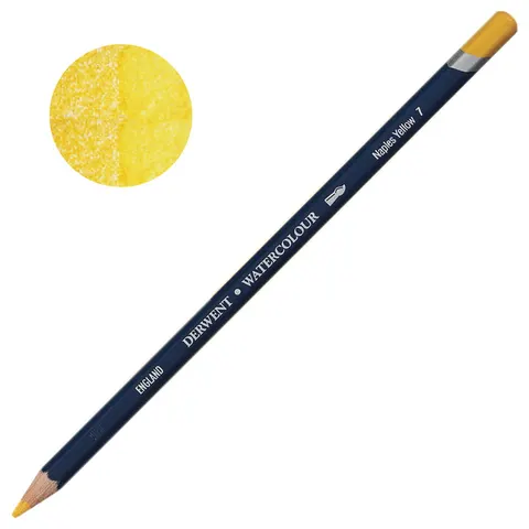 Kredka akwarelowa Derwent Watercolour - 07 Naples Yellow