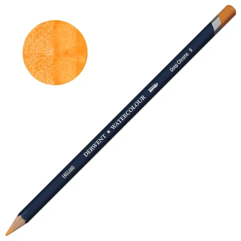 Kredka akwarelowa Derwent Watercolour - 09 Deep Chrome