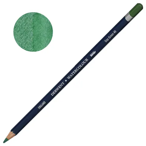 Kredka akwarelowa Derwent Watercolour - 49 Sap Green