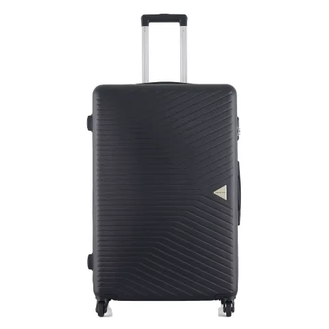 Duża czarna twarda walizka Semi Line ABS T5690-3