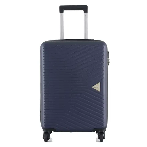 Mała walizka ABS Semi Line T5691-1 twarda granatowa