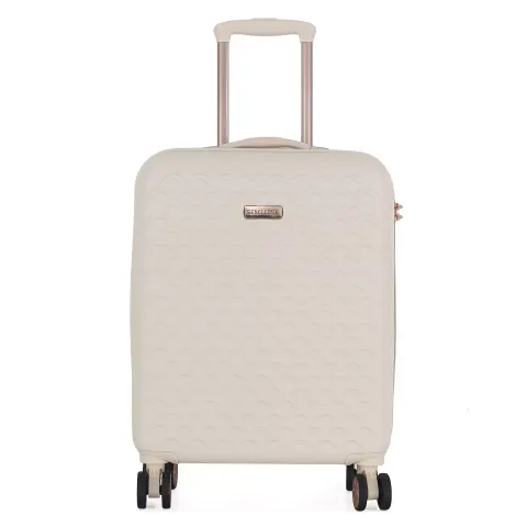 Mała twarda walizka 20" ABS Semi Line T5791 -1 ecru