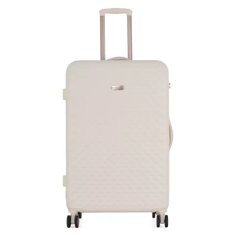 Duża walizka 28" twarda ABS Semi Line T5791-3 ecru