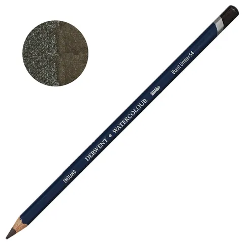 Kredka akwarelowa Derwent Watercolour - 54 Burnt Umber