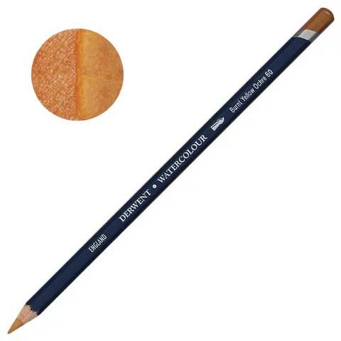 Kredka akwarelowa Derwent Watercolour - 60 Burnt Yellow Ochre
