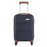 Mała twarda poszerzalna walizka Semi Line 20” T5713-1 granatowa