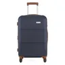 Średnia twarda walizka 24” ABS Semi Line T5713-2 poszerzana granatowa