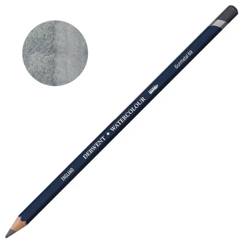 Kredka akwarelowa Derwent Watercolour - 69 Gunmetal