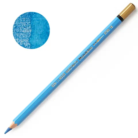 Kredka akwarelowa Koh-I-Noor Mondeluz - 18 Light blue