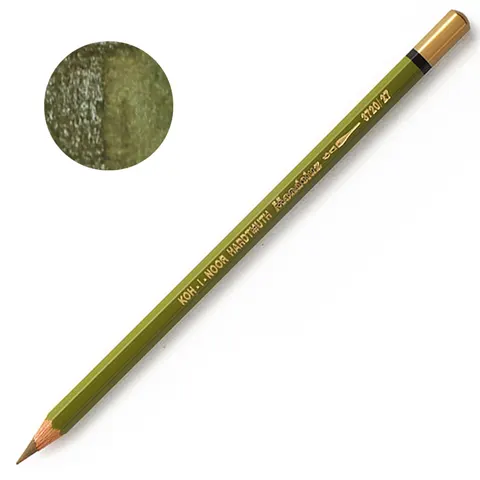 Kredka akwarelowa Koh-I-Noor Mondeluz - 27 Dark olive green