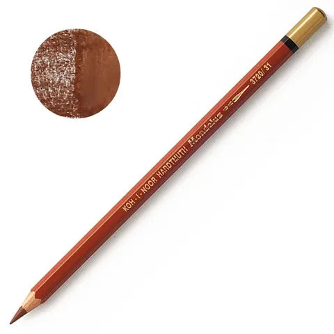 Kredka akwarelowa Koh-I-Noor Mondeluz - 31 Light brown