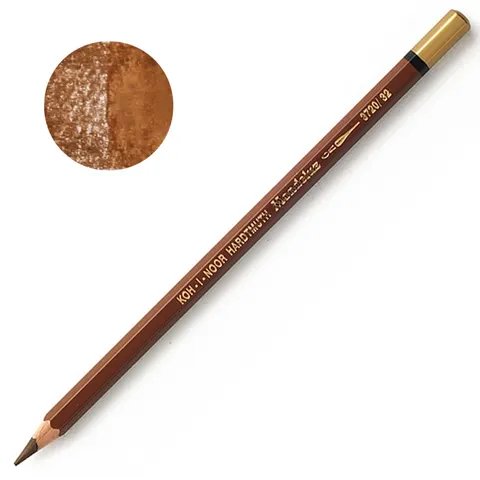 Kredka akwarelowa Mondeluz na sztuki 32 NATURAL SIENNA Koh i Noor