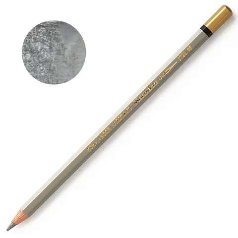 Kredka akwarelowa Koh-I-Noor Mondeluz - 35 Platine grey