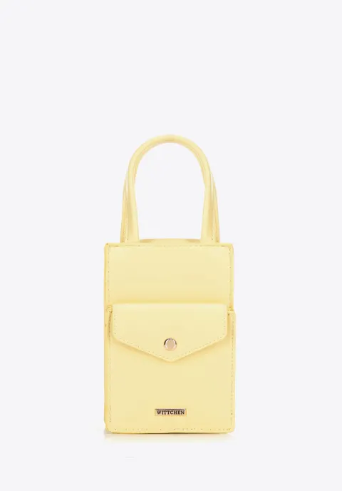Mini torebka crossbody na telefon WITTCHEN 100-4Y-227-Y