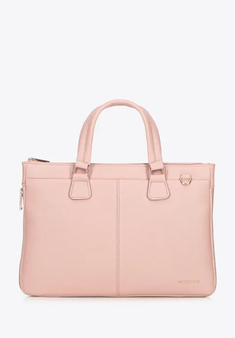 Torba na laptopa 14,5" z ekoskóry WITTCHEN Office 100-3P-904-P