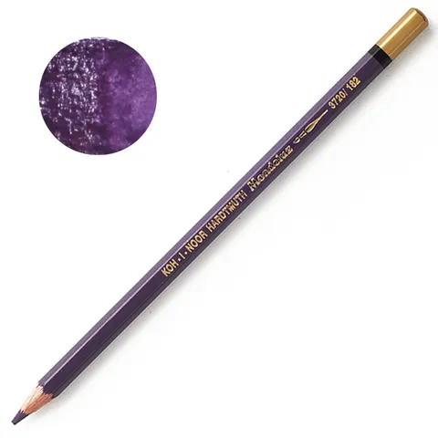 Kredka akwarelowa Koh-I-Noor Mondeluz - 182 Dark violet