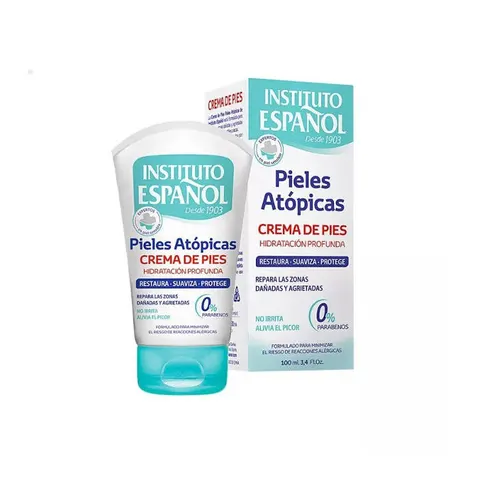 Instituto Espanol Atopic nawilżająco-regenerujący krem do stóp do skóry atopowej 100ml