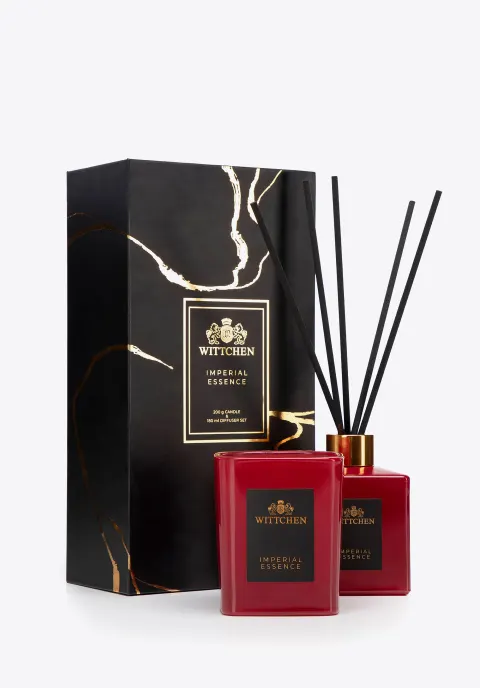 Zestaw świeca 200g i dyfuzor 180ml WITTCHEN 1-HS-103-3 Imperial Essence