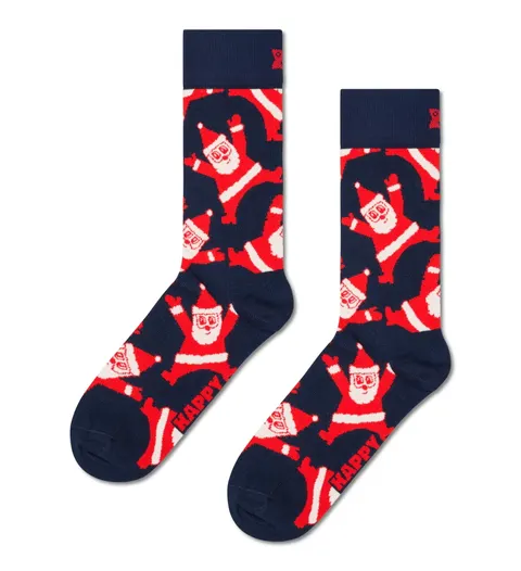 Skarpety świąteczne HAPPY SOCKS - mikołaje